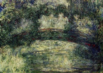 Claude Monet œuvres - Le pont VIII japonais Claude Monet
